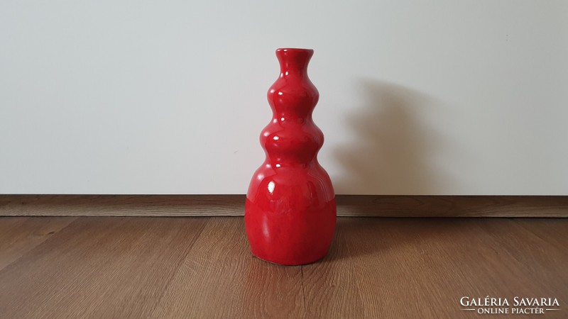 An applied art ceramic vase is rare