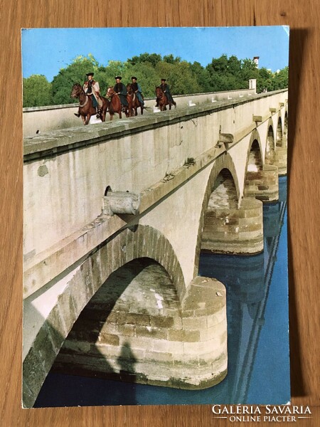 Hortobágy - nine-hole bridge postcard