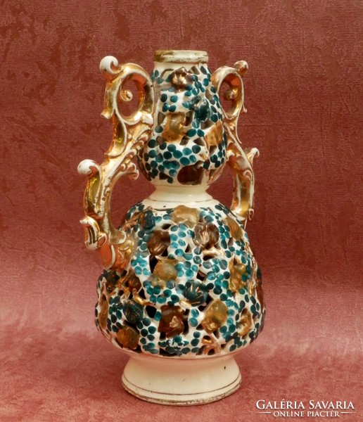 Fischer i openwork double-walled vase
