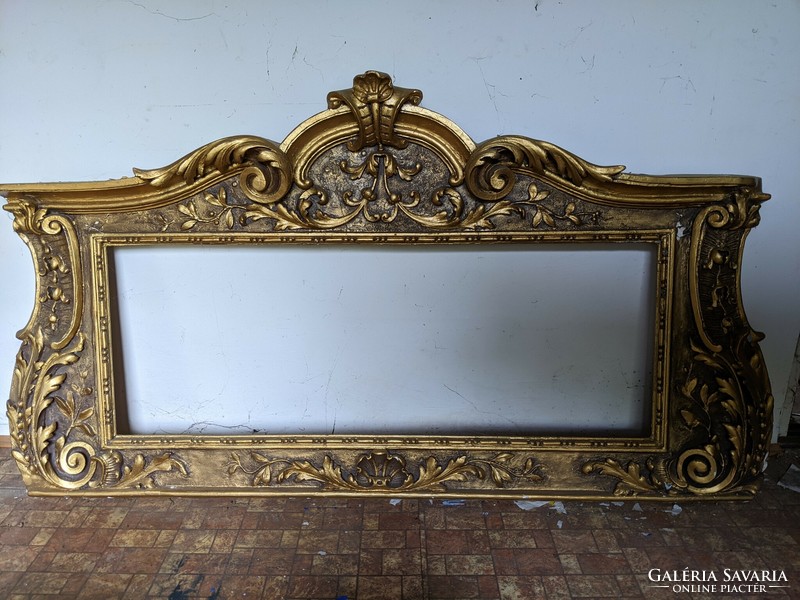 Baroque wooden frame (180*91)
