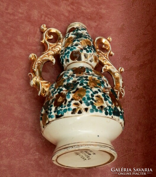 Fischer i openwork double-walled vase