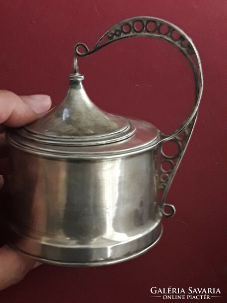 Special art-deco silver sugar or spice holder. Wiener?