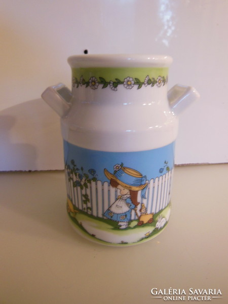 Milk jug - walker - half liter - 13 x 9.5 cm - porcelain - perfect
