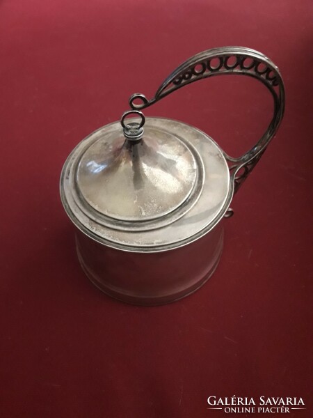 Special art-deco silver sugar or spice holder. Wiener?