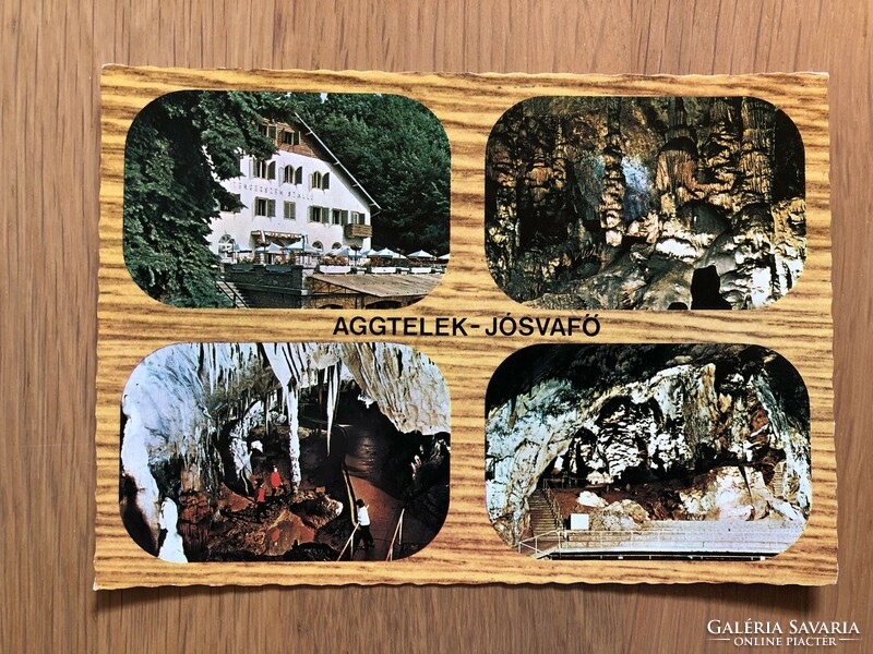Aggtelek - Jósvafő   képeslap - Postatiszta