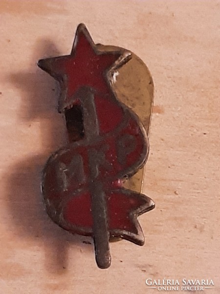 Mkp Hungarian Communist Party badge 1950