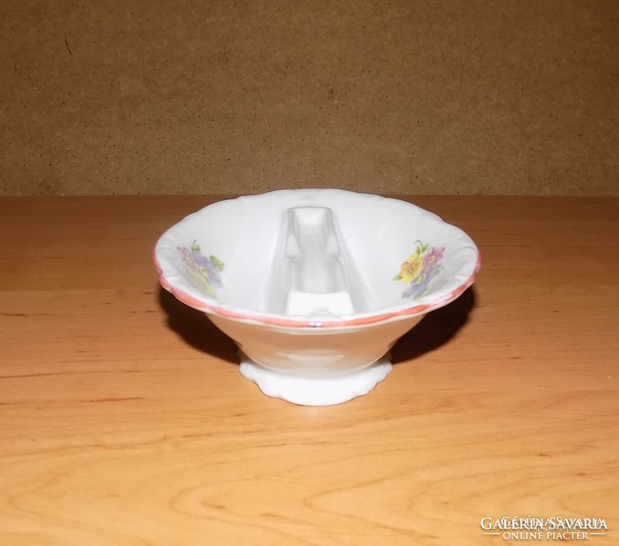 Old porcelain table salt and pepper holder (5/d)