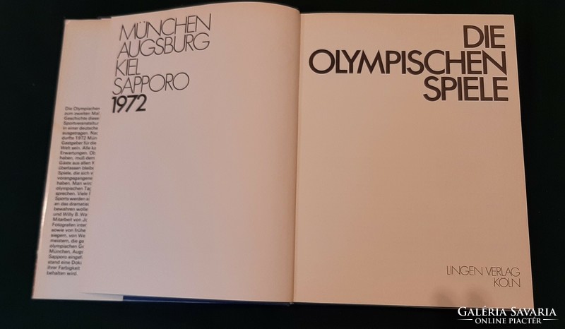 ERNST HUBERTY WILLY B. WANGE:DIE OLYMPISCHEN SPIELE  - német-nyelvű -  (26)