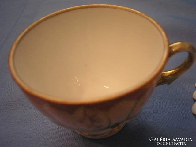 E25 u1 sevres antique museum secession lotus pattern 4 pcs mocha coffee or chocolate rarity for sale