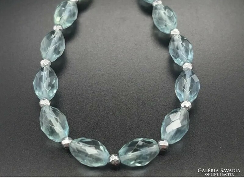 Beautiful fluorite gemstone necklaces, 925 silver new