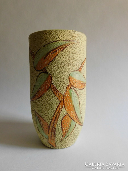 B. Várdeák ildiko shrink-glazed ceramic vase