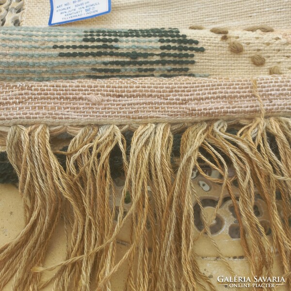 Indian wall picture - handmade with natural fibers -