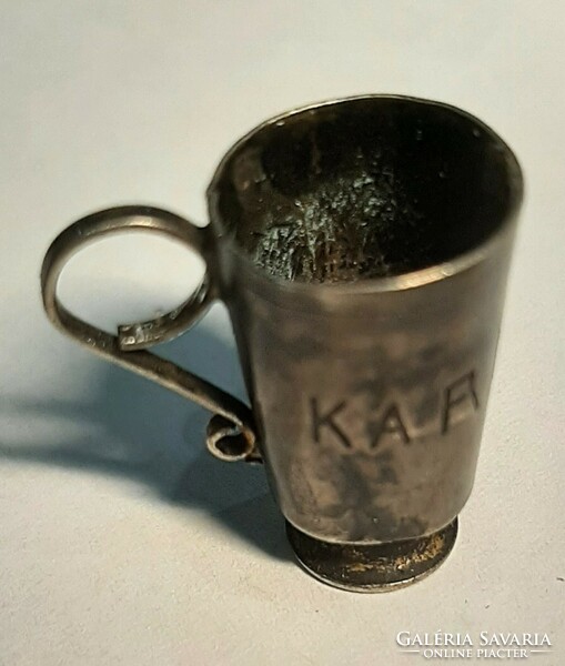 Miniature silver jug