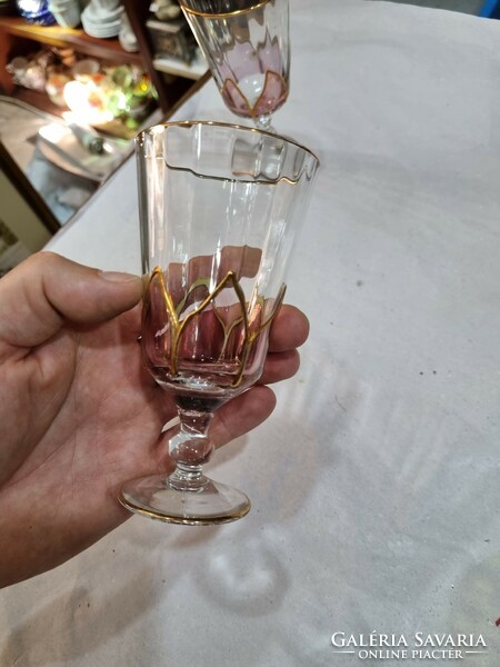Industrial glass goblet