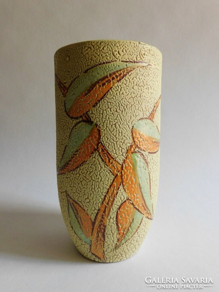 B. Várdeák ildiko shrink-glazed ceramic vase