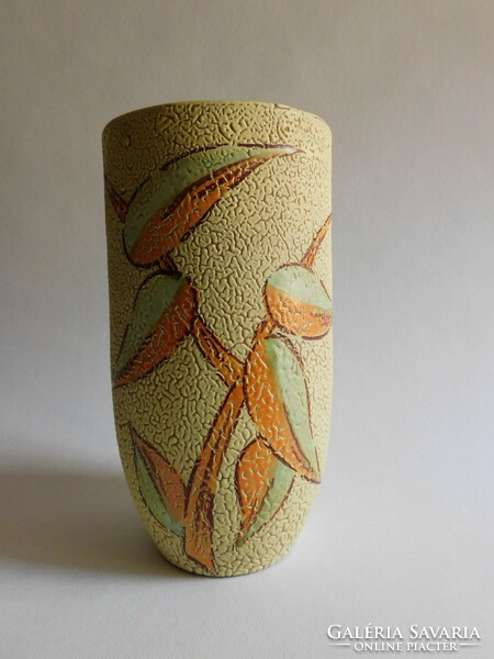B. Várdeák ildiko shrink-glazed ceramic vase