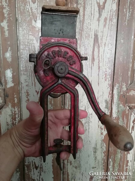 Nut grinder, express brand, old cast iron working