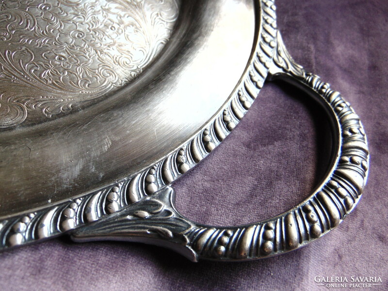 Silver plated tray