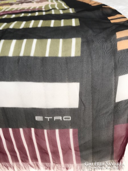 Etro milano silk scarf, 200 x 64 cm, new!