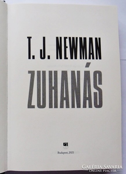 T. J. Newman: Zuhanás