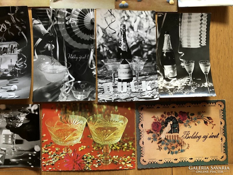 Old New Year's and New Year's Eve postcards 2nd Thursday - 40 sheets
