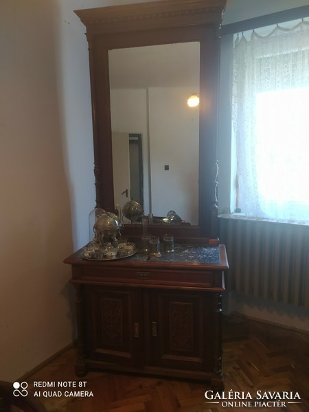 German-style mirror cabinet