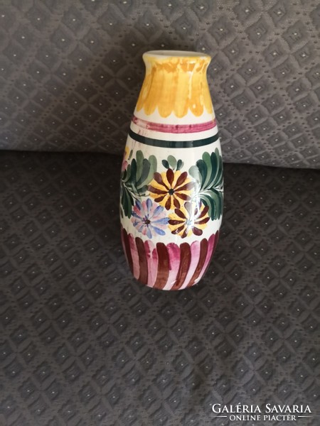 Emil Fischer folk art nouveau vase, around 1900