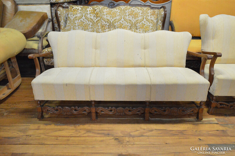 Antique sofa set (restored)