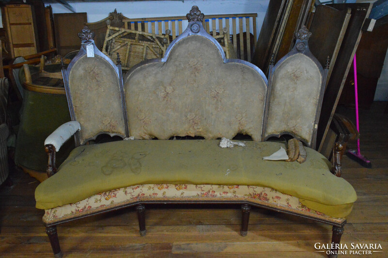 Antik Bécsi Barokk kanapé