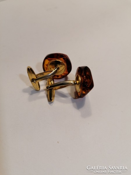 Amber Cufflinks (367)