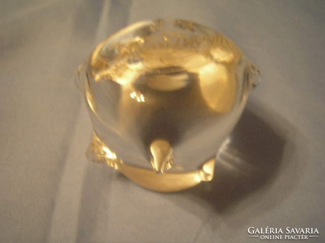 U 5 design, glass artistic paperweight rarity flawless 7 cm for sale in collection