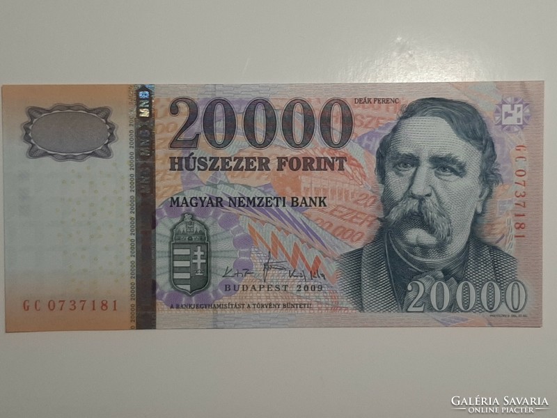 20000 HUF banknote 2009 unc gc series