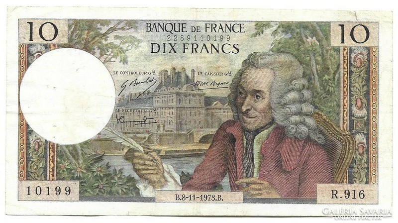 10 francs 1973 Franciaország