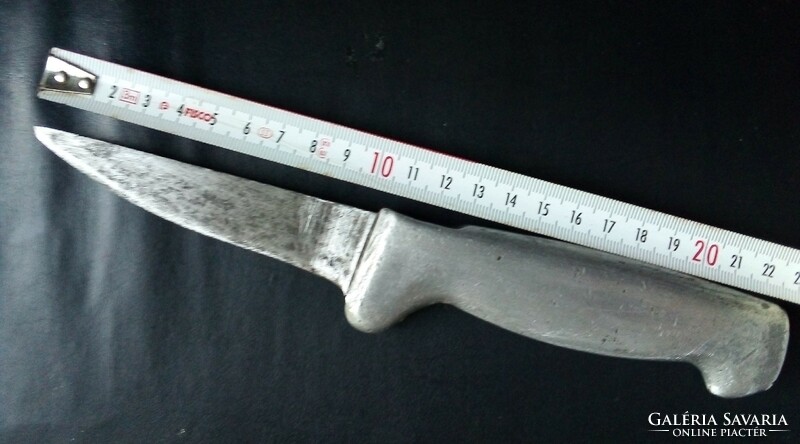 Knife with aluminum handle for sale.