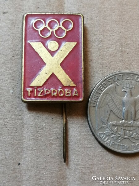 Kisz - Olympic decathlon 1972 badge