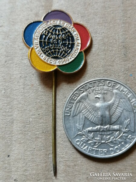 Vit - vit 1959 Vienna badge/pin