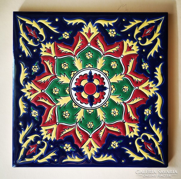 Greek tiles with an oriental pattern