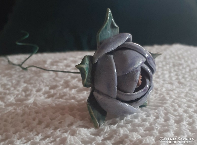 1 szál halvány lila kerámia ázsiai boglárka