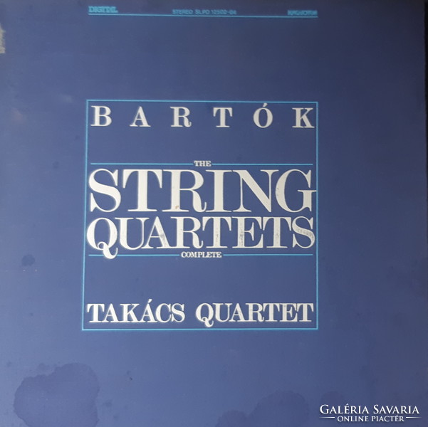 Bartók string quartets 3 lp vinyl record - very rare