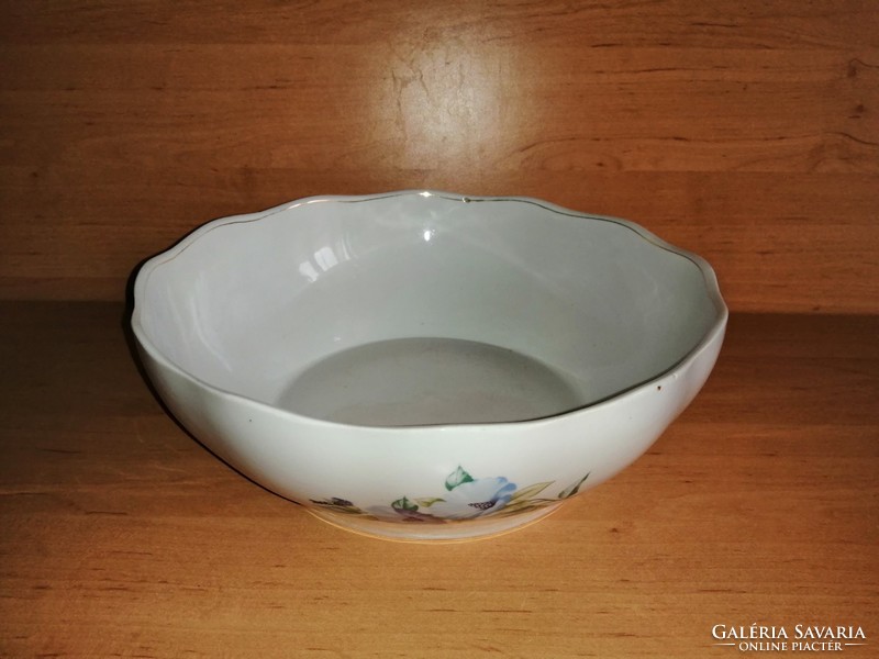 Régi Cseh porcelán tál 28,5 cm (n)