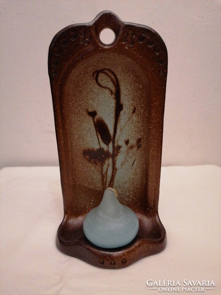 M. Kiss Katalin ceramic candle holder