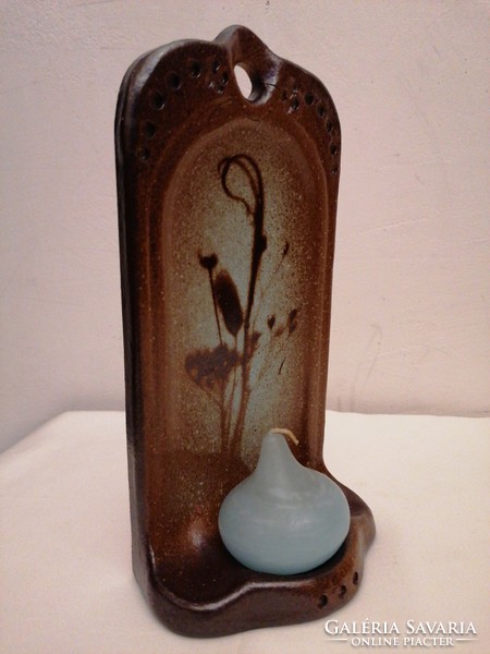 M. Kiss Katalin ceramic candle holder