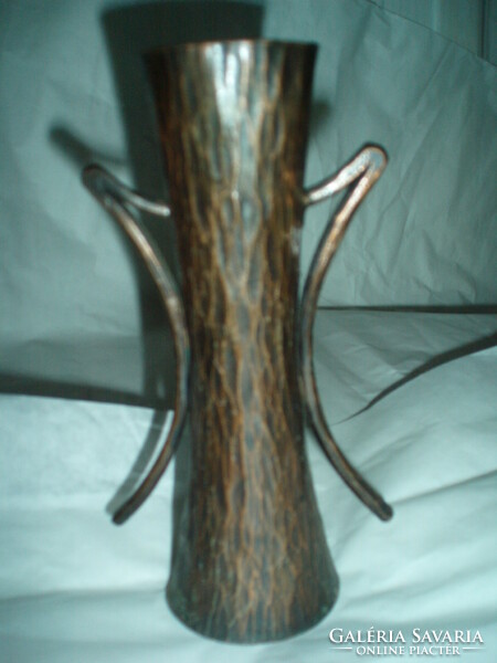 Vintage, heavy bronze vase
