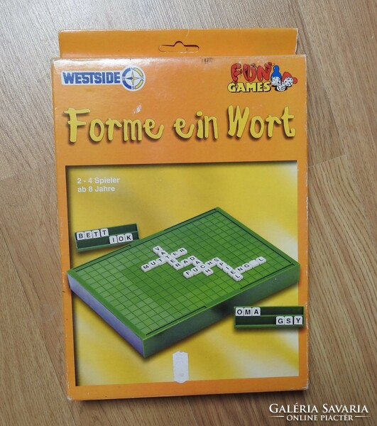Forme ein wort - complete - German letter game