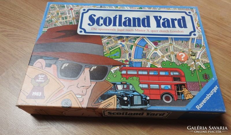 Scotland yard - detective game with rules in German
