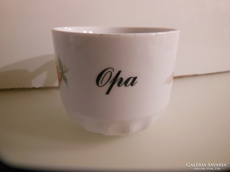 Mug - 2.5 dl - Czechoslovakia - old - porcelain - perfect