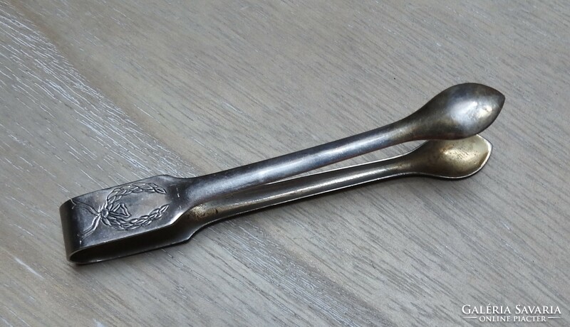 Sezis silver-plated sugar tongs