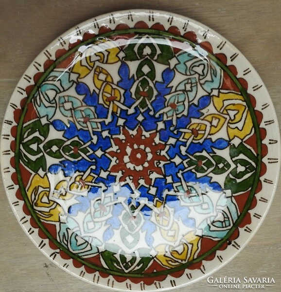 Old marked Turkish decorative wall plate