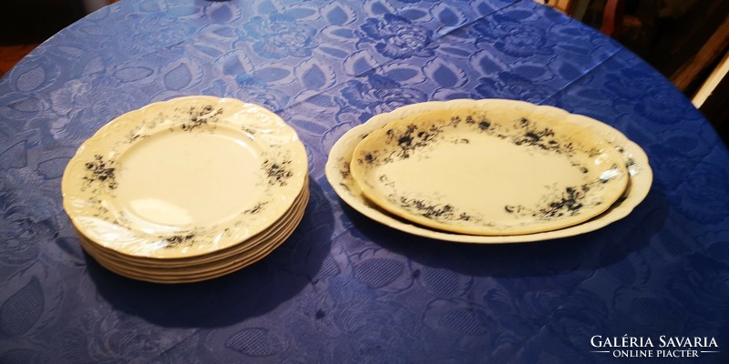 Wonderful villeroy & boch, rena mettlach art nouveau faience set dining room or dinner service