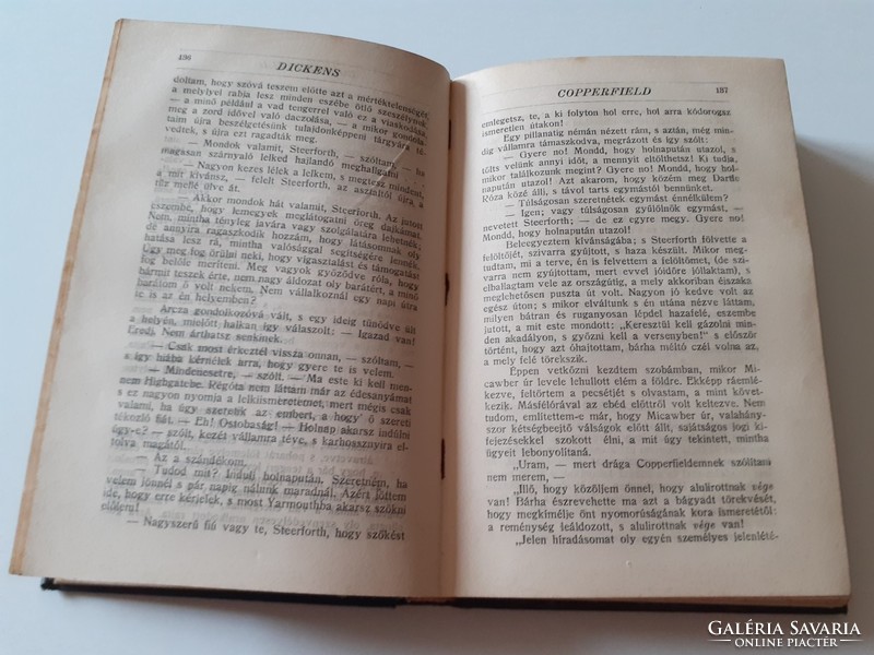 Old book 1905 novel dickens copperfield david ii.
